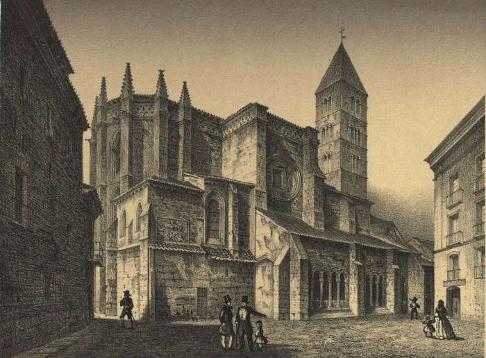 Litografía de La Antigua